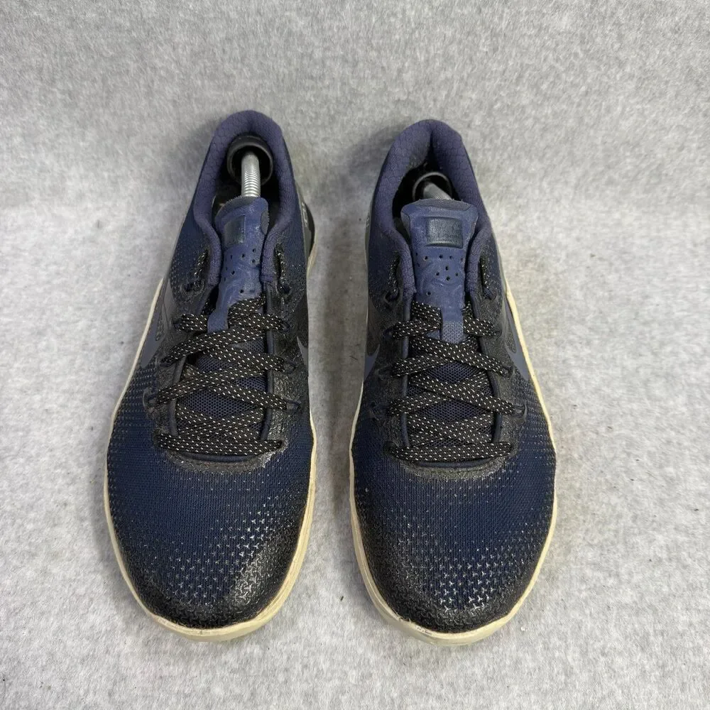 Nike Shoes Womens 8 Metcon 4‎ Blue Crossfit Workout Running Sneakers AJ7804-440